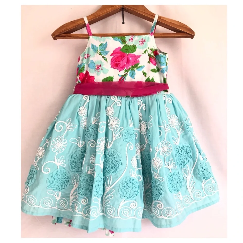 {Mabel & Moxie} whimsical floral dress